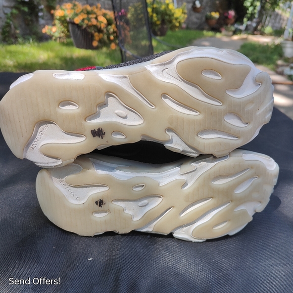 Nike Black Red White React Live SE Casual Outdoors Sneakers Men's Size 6 Youth - Picture 4 of 6